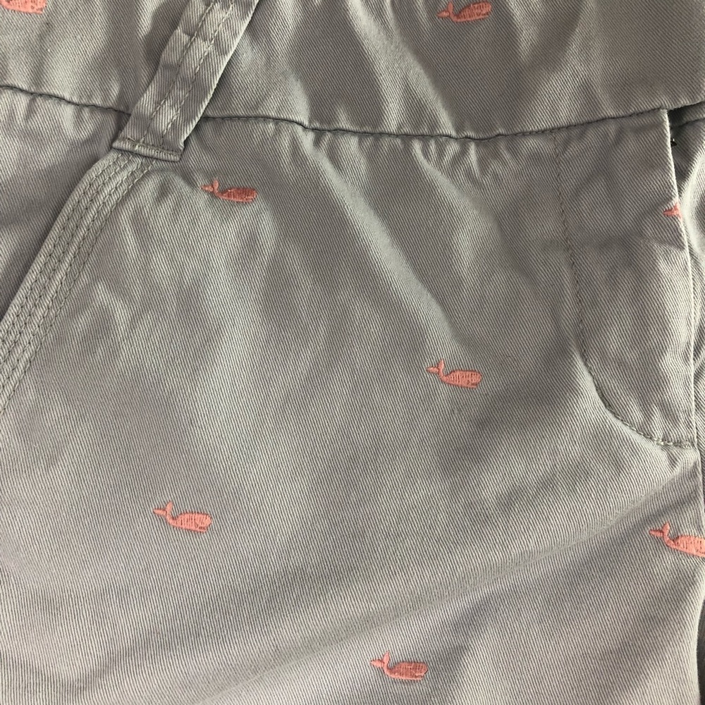 💕3/$15 J.Crew Chino City Fit Whale Print Gray
